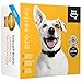 Smart Bark Collar for Dogs w/NO Shock Setting - 3rd Gen Bark Detecting Technology w/Advanced Intelligent Training Using Tone + Vibration + Static Correction Dogs (10-100Lbs) by Sit Boo