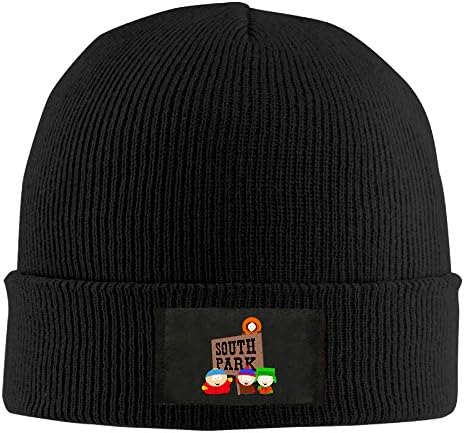 Unisex South Park Logo Acrylic Watch Cap Black