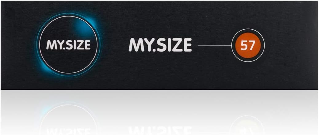 MY.SIZE Classic Condoms Size 4 I 57 mm Width I 36 Pieces Bulk Pack I Premium Condoms Extra Thin I True to Touch Gossamer I Thin 0.07 mm wall Thickness I Condom Vegan I for Men - Image 4