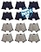 Andrew Scott Basics Boys Big Boys & Toddlers Cotton Knit Underwear Boxer Briefs-Pack of 12