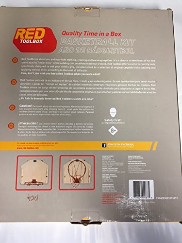 Red Tool Box Basketball Hoop - Thumbnail 3
