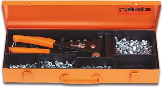 Beta 017420005-1742/C4-Caja Remac. 1742 Y 400 Remaches: Amazon.es: Bricolaje y herramientas