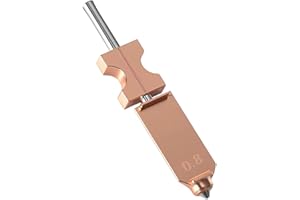 CNZTHDY 0.8MM Integrated Hotend Upgraded Stainless Steel Nozzles for Flashforge AD5X, Quick-Swap Printhead All Metal Extruder Bimetal Hot End Heatbreak Throat Tube Heat Break 3D Printer Replacement Part