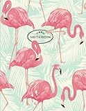 Notebook: Flamingo cover and Line pages, Extra large (8.5 x 11) inches, 110 pages, notebooks and journals (Flamingo notebook,with Line pages, Extra large (8.5 x 11) inches, 110 pages) (Volume 2) by 