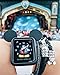 Apple Watch Case, 38mm iwatch screen protector Disney mickey mouse ears silicone case for Apple Watch Series 3 Series 2 Series 1 Sport and Edition, Black