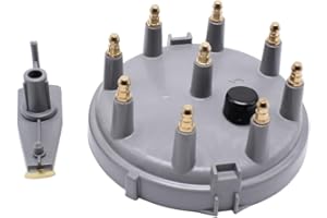 Gray Distributor Cap and Rotor Kit for Ford F350 F250 F150 V8 5.0L 5.8L DC12V 8233