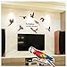 Smartcoco DIY Creative 3D Animal Color Parrot Wall Sticker Vivid Removable Wall Decals Refrigerator Cabinets Corridor Sofa Bedroom TV Background Decors