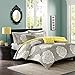 Intelligent Design Comforter Set, King/California King, Grey