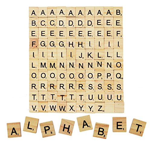 100 Pcs Letter Tiles Yslf Full Set Smooth Wooden Letter Tiles Wood Pieces Buy Online In Burkina Faso At Burkinafaso Desertcart Com Productid