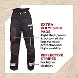 Oregon Yukon+ Type A Class 1 Chainsaw Protective Trousers Size L Black view 6
