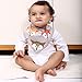 Baby Bandana Bib Cute and Funny bibs with snaps - 7 pack set premium unisex gift for Drooling, Teething and Dribble bibs and burp cloths, soft cotton and absorbent burpy for boys and girls fox