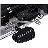 Goldstrike Twin Rail Floorboards with Driver Adapter (pair) (black) for Gold Wing