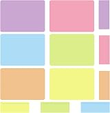 Zocipro 12Pcs Dyslexia Overlays 6 A4 Colour Overlays with Reading Ruler view 8