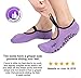 LIBRUONE Yoga Socks Non Slip Skid Pilates Barre with Grips Low Cut Cotton for Women Pack of 3 One Size 5-10 …