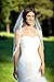 Bridal Veils,White Ivory 1T Wedding Accessories with Lace Edge 86CM