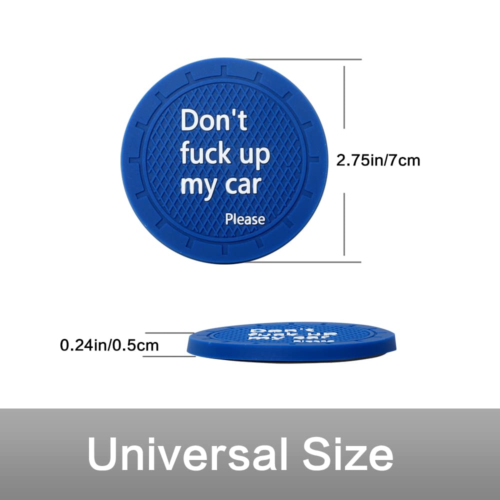 thumbnail image 2 of 2pcs Car Coasters, Ceramic Car Coasters For Cup Holders, To Son-In-Law Car Cup Coasters, Car 2 of 14
