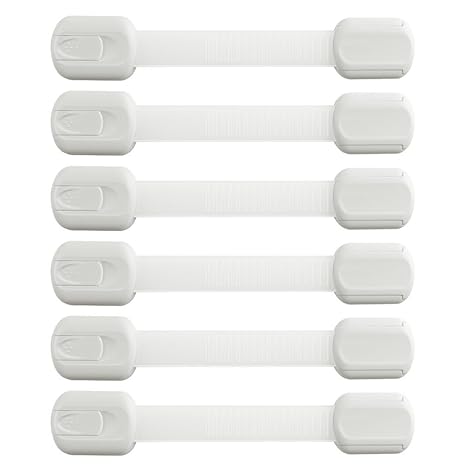 littlejian-6 Packs niño seguridad locks-baby Lock para prueba de ...