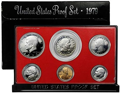 1979 S Proof Set 6 Coin Set OGP Original Government Proof