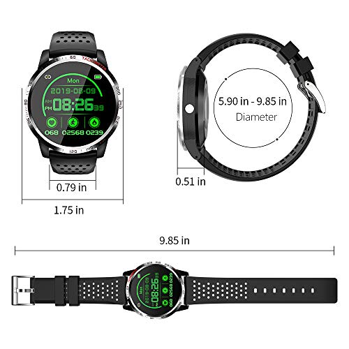 OYG Smart Watch, Fitness Tracker Health Watch with Heart Rate Monitor Blood Oxygen SpO2 Monitor