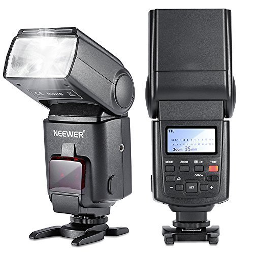 Neewer NW680/TT680 HSS Speedlite Flash E-TTL Camera Flash for Canon 5D MARK 2 6D 7D 70D 60D 50DT3I T2I and other Canon DSLR Cameras
