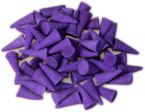 50 Coloured Incense Cone - Lavender