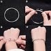 QILMILY Inspirational Bracelets for Women You Are Braver Than You Believe Stronger Smarter Than You Think Stainless Steel Jewelry Adjustable Bangle Bracelets for Women