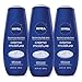NIVEA Crème Moisture Body Wash - Classic Fresh Scent for Dry Skin - 16.9 fl. oz. Bottle (Pack of 3)