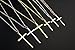 Gift for Girls Simple Smooth Cross Pendant Necklace Fashion Jewelry 18
