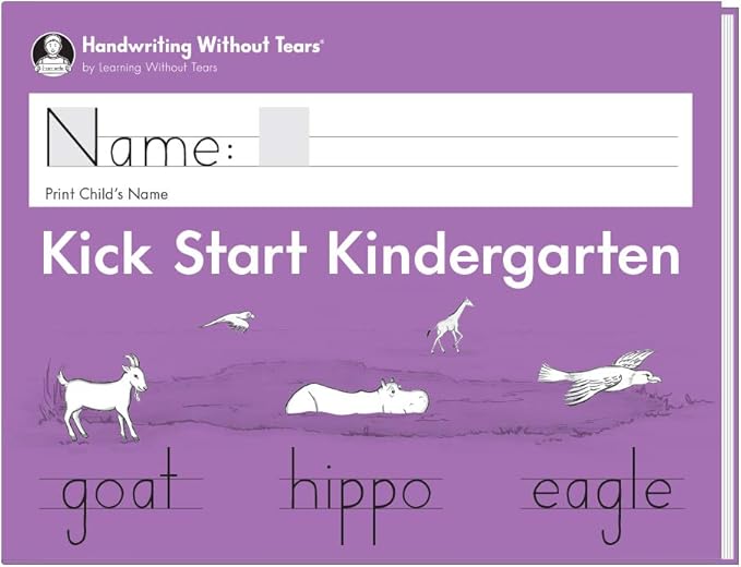 Amazon.com : Learning Without Tears - Kick Start Kindergarten Student