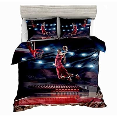 3D Bedding Set, Basketball Slam Dunk Dhinda Dhinda Zimbabwe Ubuy