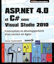 ASP.NET 4.0 et C# sous Visual studio 2010