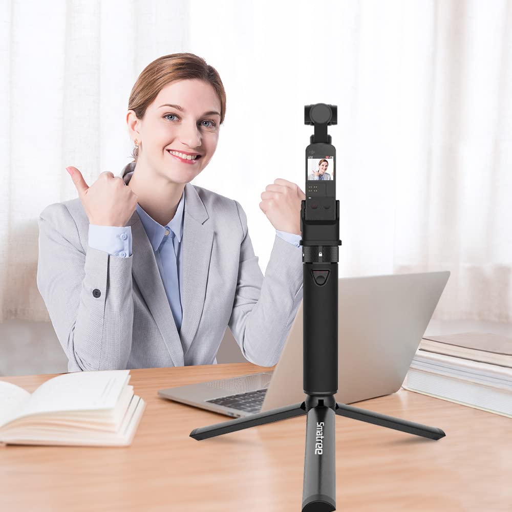 Smatree Extension Rod Power Stick, 5000mAh Portable Osmo Pocket 2 Power Bank with Tripod Compatible with DJI Osmo Pocket 2 & DJI Osmo Pocket 1(Not fit with Pocket 3!)