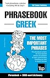 English-Greek phrasebook and 3000-word topical vocabulary by Andrey Taranov