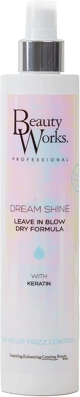 Beauty Works Dream Shine 300ml Leave-In Blow Dry Anti-Frizz Spray view 1