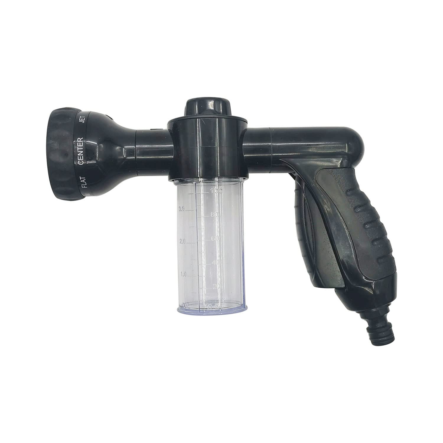 Photo 1 of High Pressure 8 Pattern Adjustable Foam Sprayer Black with Soap Dispenser for Car Washing & Home Cleaning