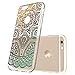 iPhone 6 Plus Case,iPhone 6s Plus Case, ESR Totem Henna Mandala Floral Pattern Design with Soft TPU Bumper+Hard PC Back Cover for 5.5