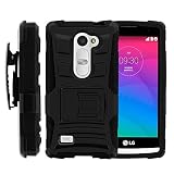 LG Power Case, LG Power Holster, Two Layer Hybrid Armor Hard Cover with Built in Kickstand and Unique Graphic Images for LG Leon C40, H340N, Tribute 2, Power L22C, Destiny L21G, Sunset L33L (T Mobile, Metro PCS, Boost Mobile, Straight Talk, Tracfone)