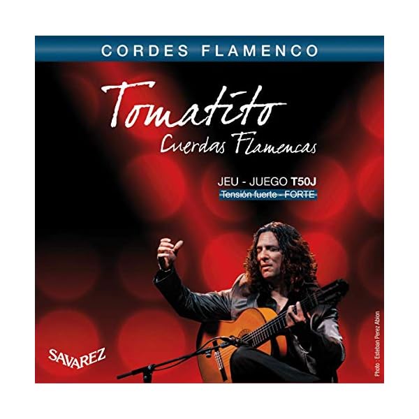 Savarez T50J Nylon Classical Guitar Strings, High Tension Alex Gordez