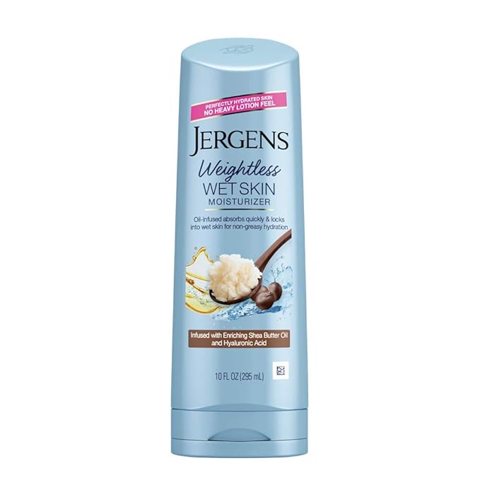 jergens wet skin moisturizer green tea