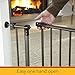 Toddleroo by North States 38.5” Wide Extra Tall Easy Close Baby Gate: Sturdy Safety gate with one Hand Operation. Pressure Mount. Fits 28-38.5” Wide. (36