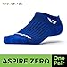 Swiftwick- ASPIRE ZERO Running & Cycling Socks (Cobalt, Medium)