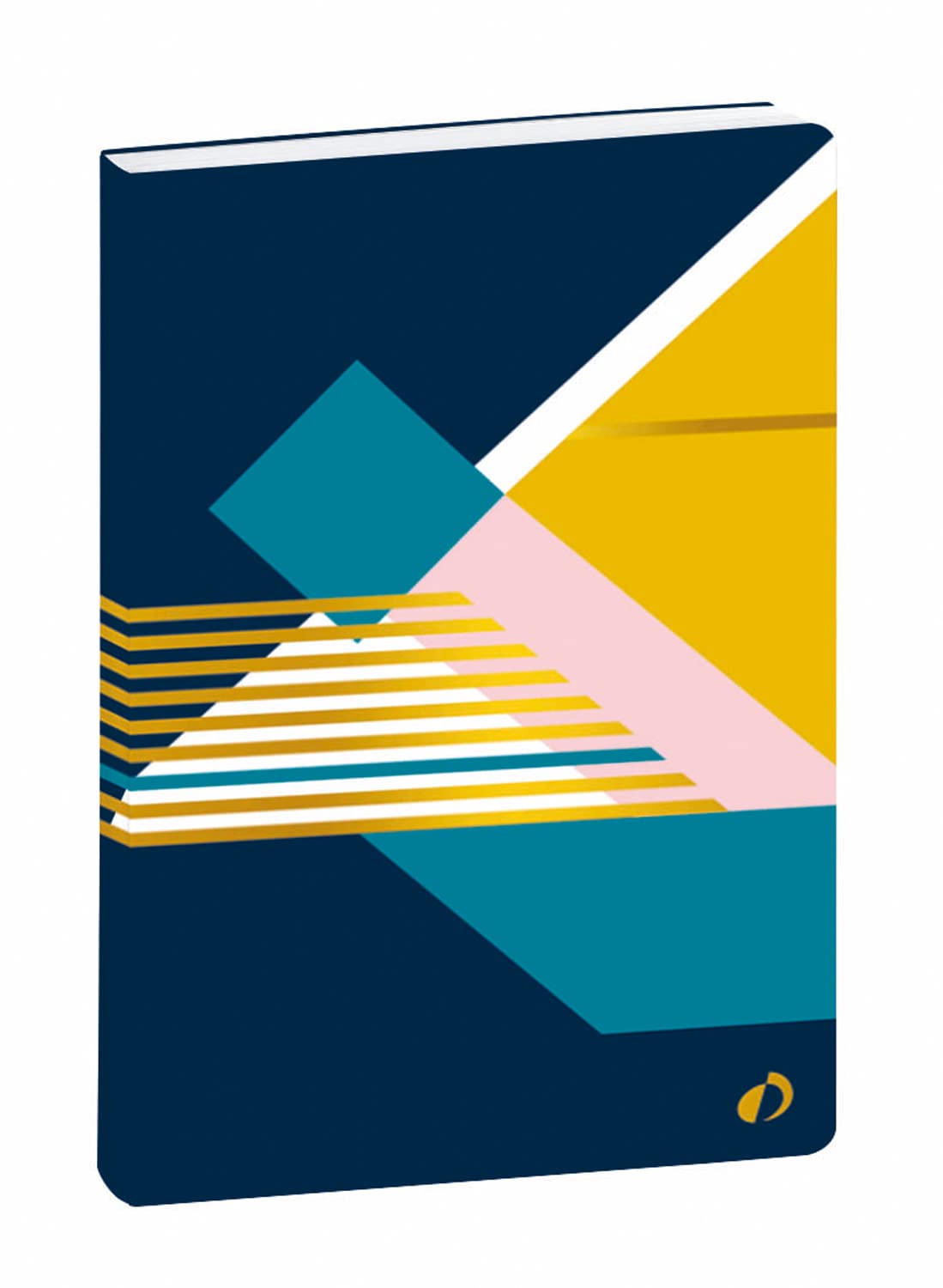 QUO VADIS - Collection: Nova - Notebook 15 - Ruled ruled - 192 pages - Clairefontaine white paper - Soft cardboard cover - Format 10 x 15 cm - Yellow diamond