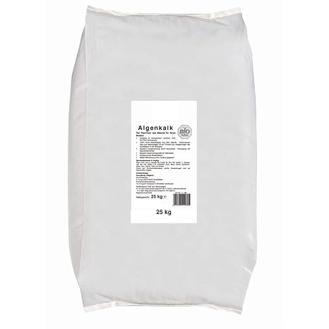 KLASEBO 25 Kg Algenkalk aus 100% Meeresalgen Zulässig im biologischen Landbau nach EG-Öko-Verordnung