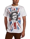 FEA Men's Sex Pistols Short Sleeve T-Shirt,White,Medium