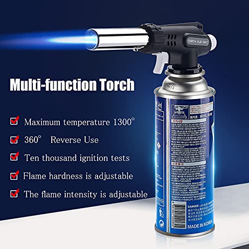 Butane Torch Kitchen Blow Lighter Gas burner Culinary Torches Chef