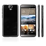 HTC One (E9 Plus) Case, BoxWave [Tuxedo SuitUp Case] Glossy Black TPU Gel Skin Case for HTC One (E9 Plus)