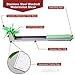 Stainless Steel Watermelon Windmill Cutter Slicer - Fruit and Vegetable Knife Corer Tools, with 4 Extra Forks, Melon Baller Scooper and Knife