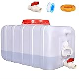 JINSADU Portable Water Tank 50gal Water Storage