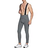 baleaf Men's Winter Cycling Bib Pants 4D Padded Thermal Water Resistant Bike Tights Cold Weather Warm Pockets