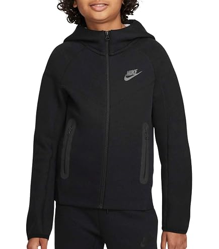 Amazon.com: Nike Sportswear Tech Fleece Big Kids' Full-Zip Hoodie